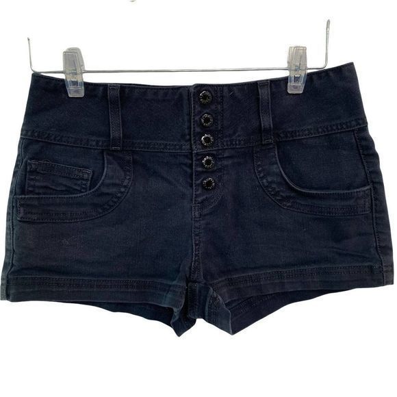 Guess VTG‎ High Waisted ButtonFront Short - Picture 1 of 4